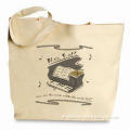 Eco-friendly Shopping Bag with Logo Printing and Comfortable Shoulder Strap, Made of 6-ounce Canvas